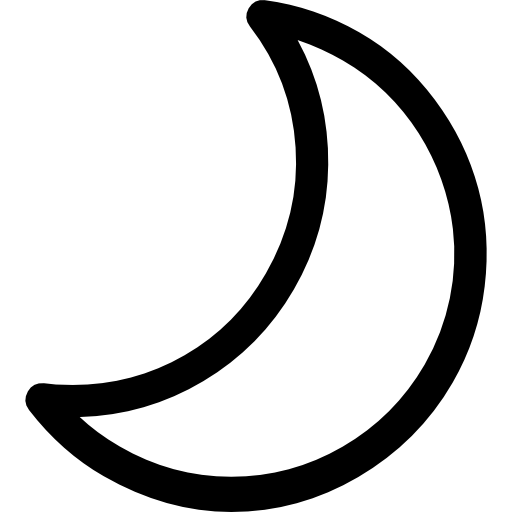 Half Moon Icons Free Download