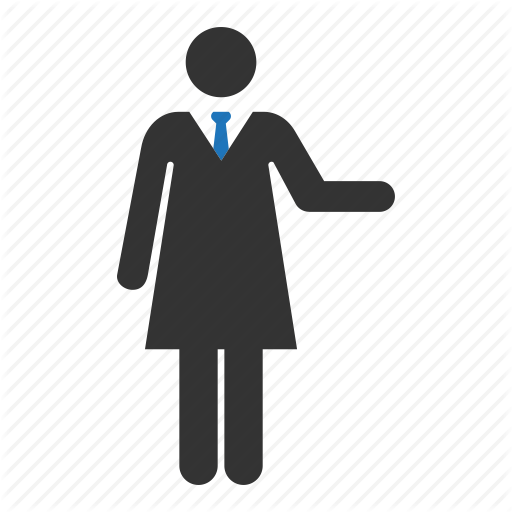 Businesswoman, Manager, Office, People, Person, User, Woman Icon