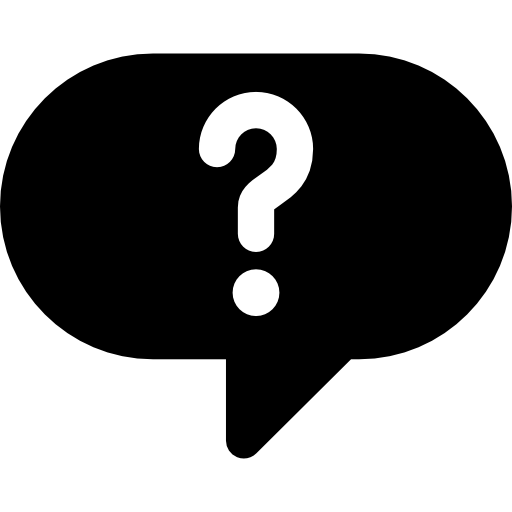 Speech Bubble With Question Mark Icons Free Download