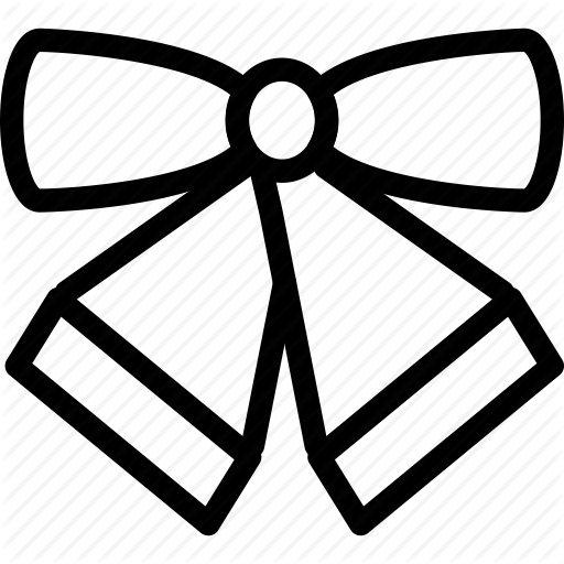 Bell, Christmas, Decoration, Ribbon Icon