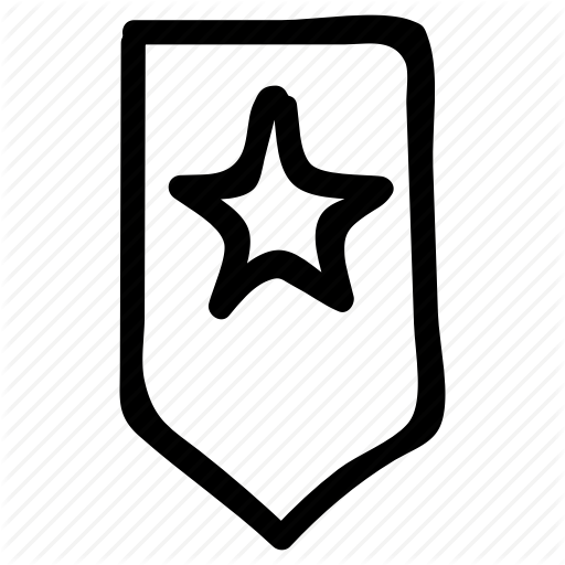 Bookmark, Favorite, Ribbon, Star, Tag Icon