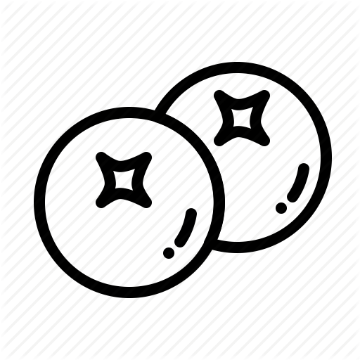 Berries, Berry, Blueberry, Fruit Icon