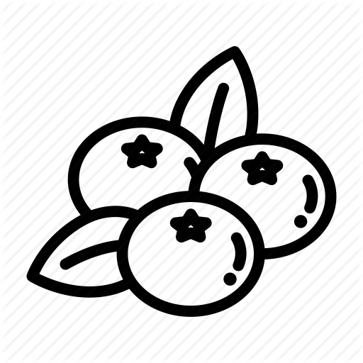 Blueberry, Food, Fresh, Fruit Icon