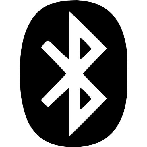 Black Bluetooth Icon