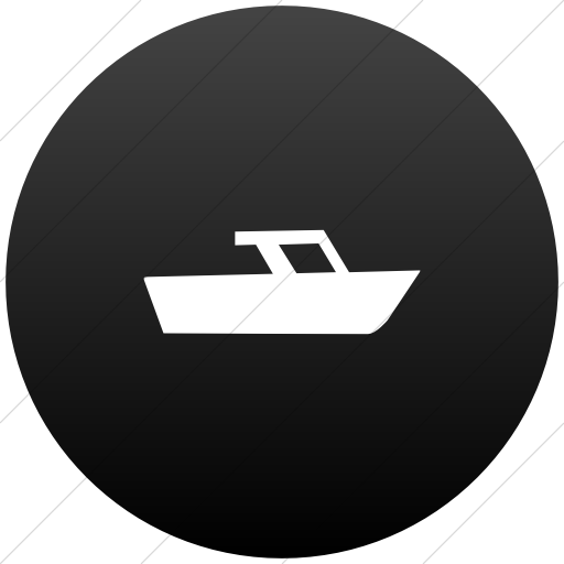 Flat Circle White On Black Gradient Ocha Humanitarians