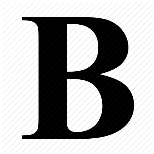 Bold, Formatting, Text, Transform Icon