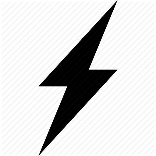 Bolt, Electricity, Energy, Lightning, Thunder Icon
