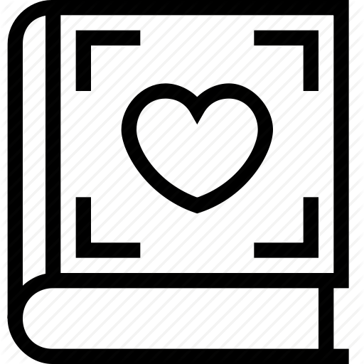 Book, Book With Heart, Education, Heart, Love Book Icon Icon