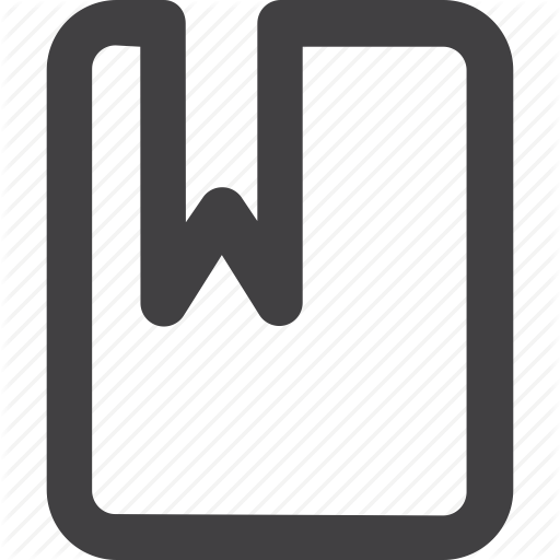 Icon Bookmark Transparent