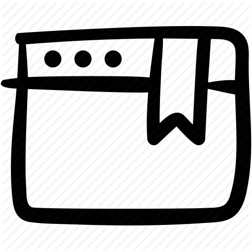 Bookmark, Bookmark Website, Browser, Doodle, Internet, Web