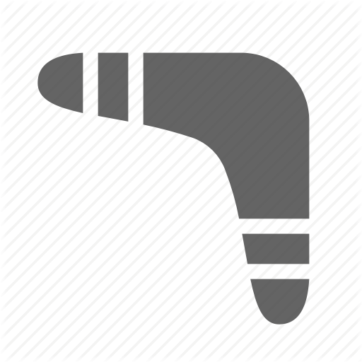 Boomerang, Sport, Weapon Icon