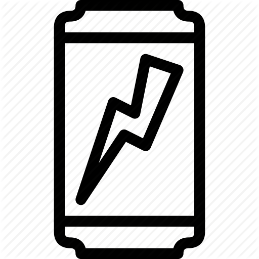 Beverage, Boost, Drink, Energy, Energy Drink, Line Icon