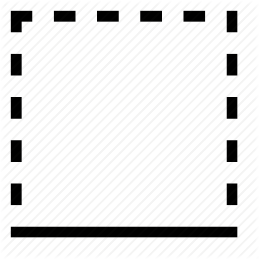 Border, Bottom, Cell, Content, Table Icon