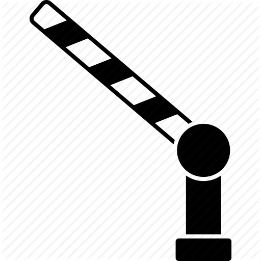 Border, Door, Entrance, Exit, Open Barrier, Opened, Way Icon