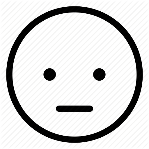 Bored, Dull, Emoji, Emoticon, Emotion, Face Icon