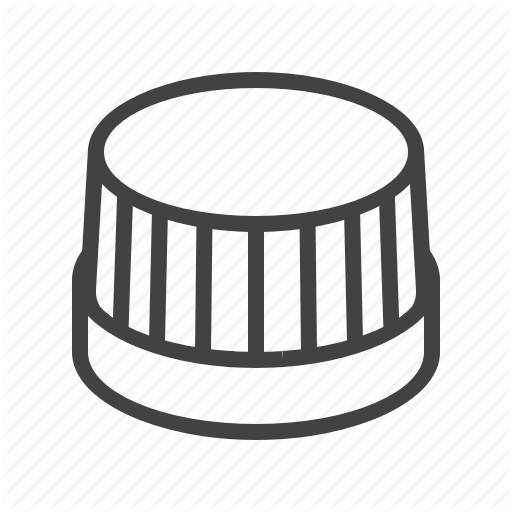 Bottle, Cap, Packaging, Plastic Icon