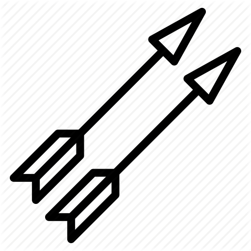 Archery, Arrow, Arrows, Bow, Hunt Icon