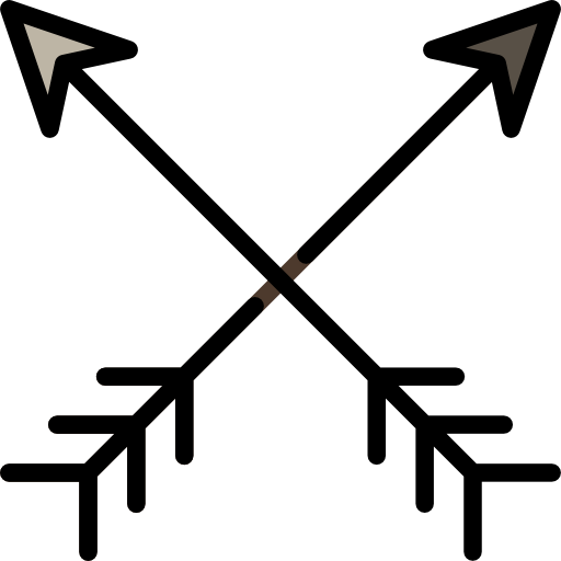 Weapon, Archery, Bow, Arrows, Sport Icon