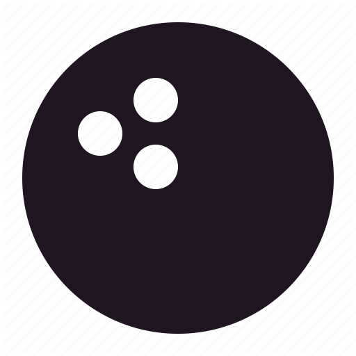 Ball, Bowling, Game, Pin, Round, Sport Icon