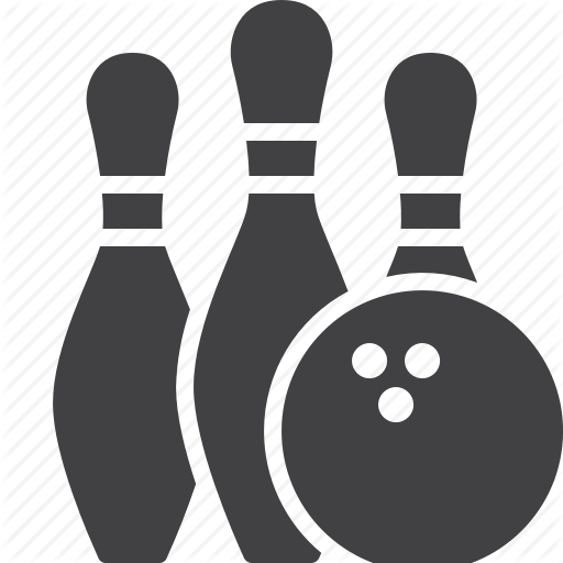 Ball, Bowling, Game, Leisure, Skittles, Tenpins Icon