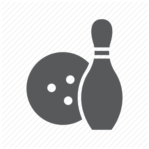 Ball, Bowling, Pin, Sport Icon