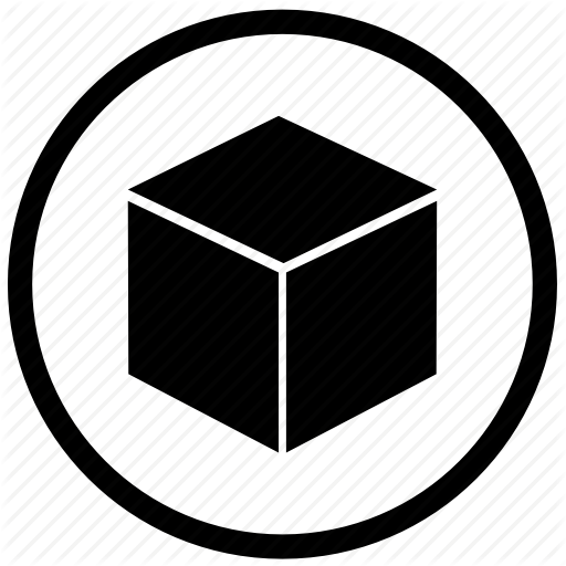 Box, Label, Pack, Package, Round, Storage Icon