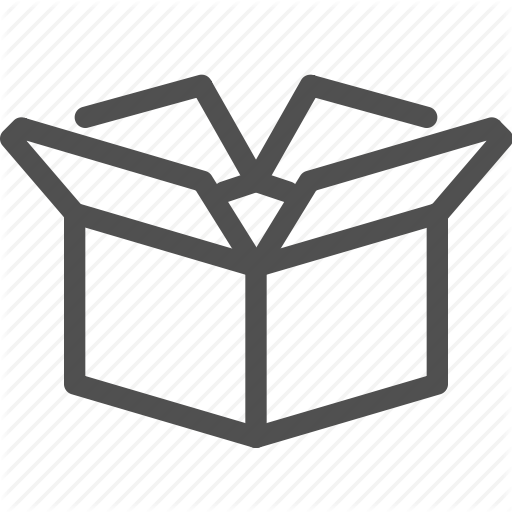 Box, Cargo, Container, Open, Package, Paper Box Icon