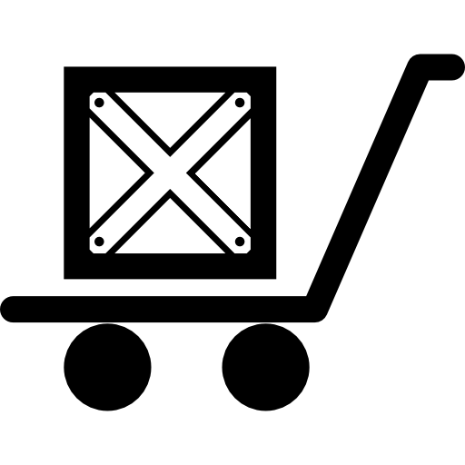 Platform Truck With A Box