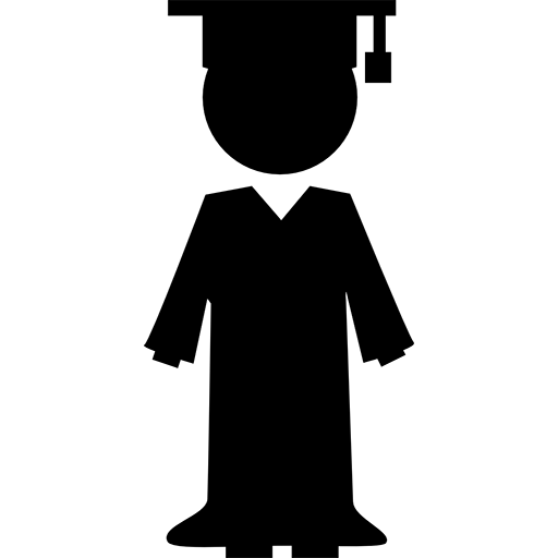 Boy With A Doctoral Hat Icon Free Icons Download