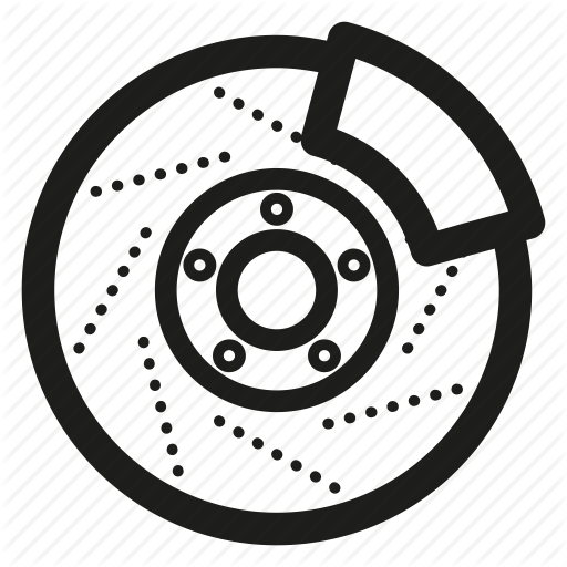 Brake, Car, Disc, Part Icon