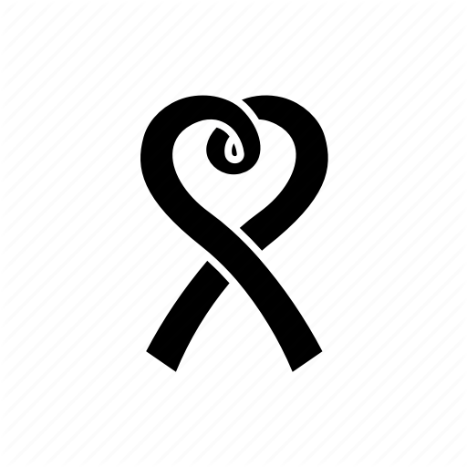 Awareness, Bow, Care, Healthy, Heart, Love, Ribbon Icon