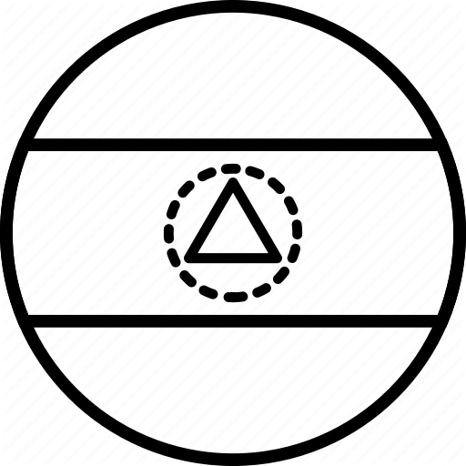 Flag, Nation, Nic, Nicaragua, World Icon