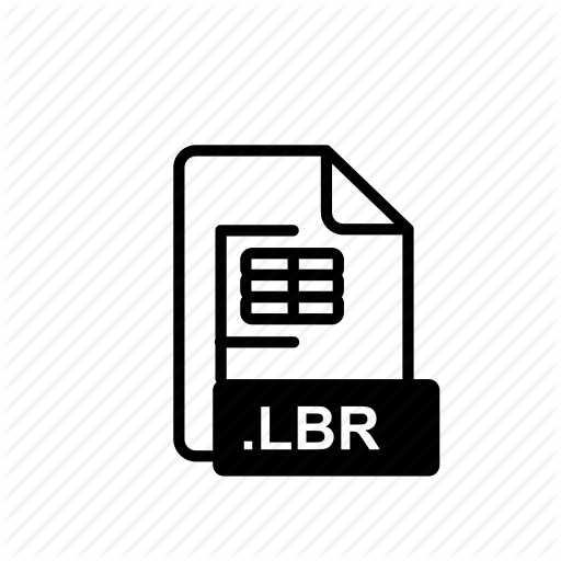 Data, File, Extension, Folder, Lbr, Open, Storage Icon