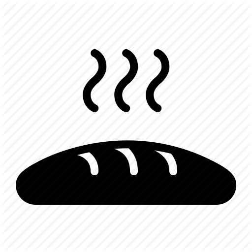 Baguette, Bread, Fresh Bread Icon