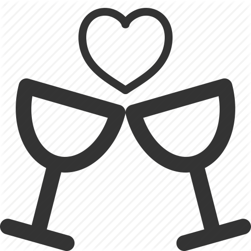 Bride, Drinks, Love, Marriage, Sharpicons, Valentine, Wedding Icon