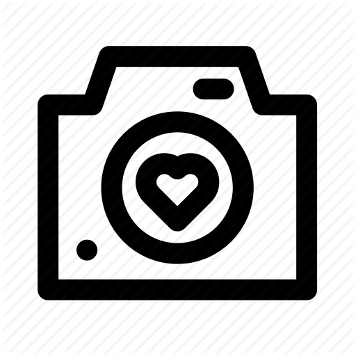 Camera, Love, Photo, Romance, Wedding Icon