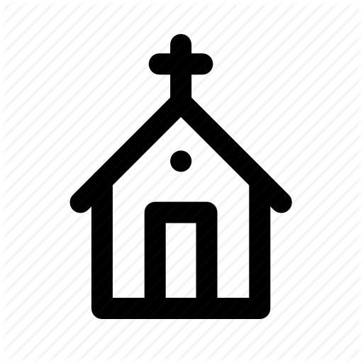 Church, Love, Romance, Wedding Icon