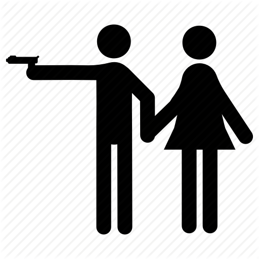 Couple, Fire, Protection, Security, Shoot Icon