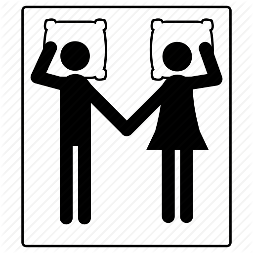 Bed, Couple, Lie, Love, Sleep Icon