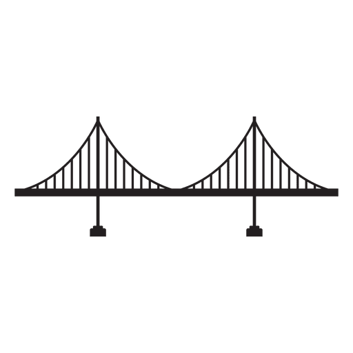 Bridge Stroke Icon