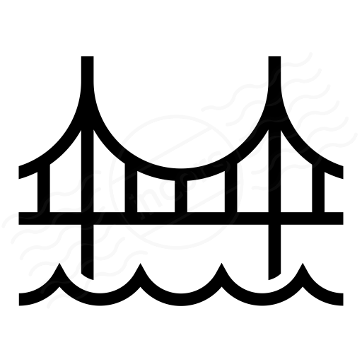 Iconexperience I Collection Bridge Icon