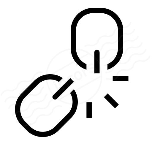 Iconexperience I Collection Link Broken Icon