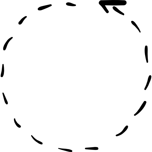 Update Arrow With Broken Line Icons Free Download