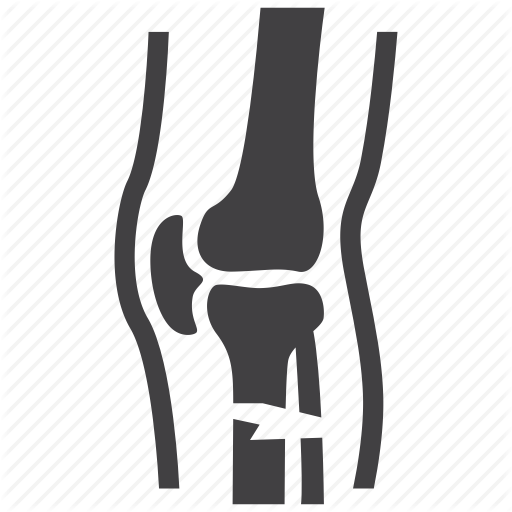 Broken, Leg, Orthopedics Icon