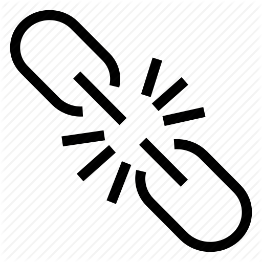 Break, Broken, Brokenlink, Link Icon