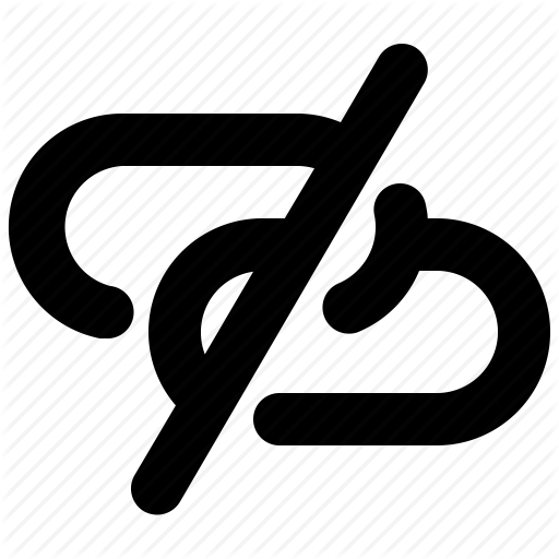 Broken, Link, Marketing, Networking, Online Icon