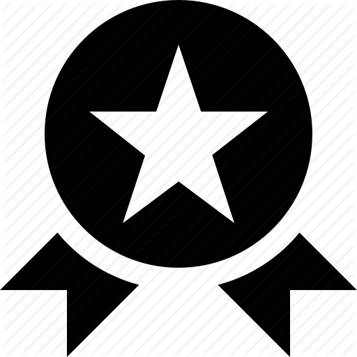 Award, Badge, Bronze, Gold, Medal, Silver, Star, Trophy, Winner Icon