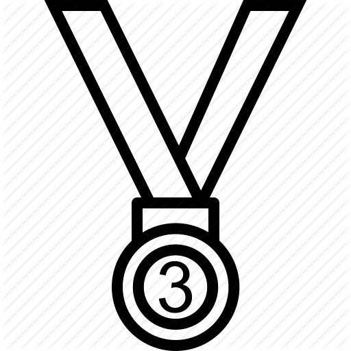 Award, Bronze, Medal, Third, Trophy, Winner Icon