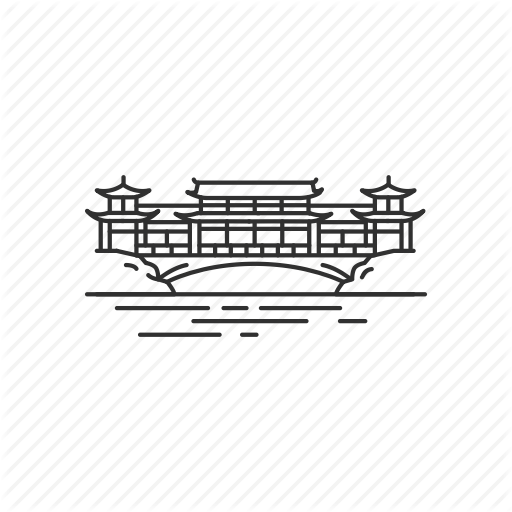 Bridge, China, Covered, Covered Bridge, River, Wind And Rain, Wind