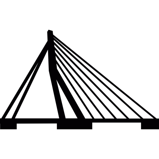 Netherlands, Rotterdam, Bridge, Monuments, Erasmusbrug Icon